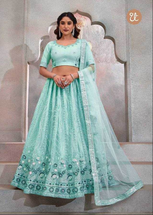 Butterfly Lehenga Choli With Dupatta For Festive Occasions - MYLUXURY LANE ENTERPRISE